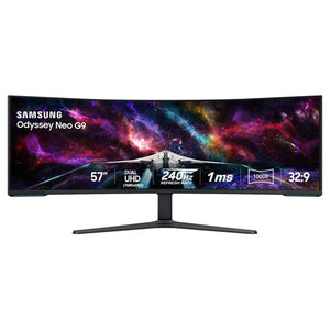 57" Samsung Odyssey Neo G9 Dual 4k UHD Curved Ultrawide Monitor