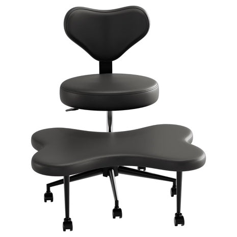 Pinmoco Ergonomic Cross Legged Swivel Height Chair