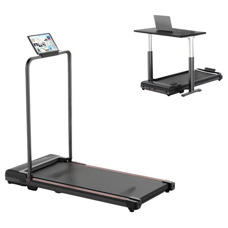Walking Pad Foldable Treadmills With Handle Bar
