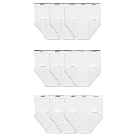 9-Pack Fruit of the Loom Men’s Tag-Free Briefs