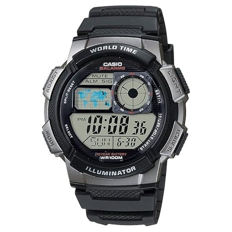 Casio Men's Digital Resin LED Watch