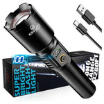 Rechargeable Super Bright LED Flashlight