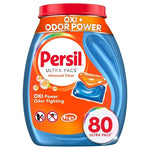 80 Persil Advanced Clean Oxi+Odor Power Laundry Detergent Ultra Pacs