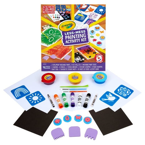 Crayola Less Mess Painting Activity Kit