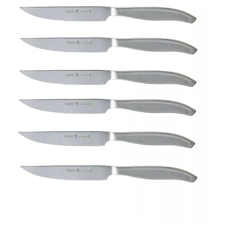 6-Piece Henckels Stainless Steel Steak Knife Set