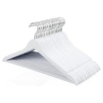 30-Pack Smooth Finish Wooden Hangers
