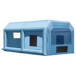 Inflatable Paint Booth with 1100W Blower (21'×13.5'×9.8')