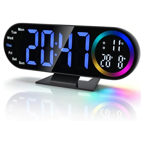 Digital Alarm Clock With Night Light