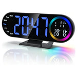 Digital Alarm Clock With Night Light