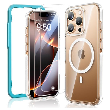 MagSafe White Case for iPhone 16 Pro Max