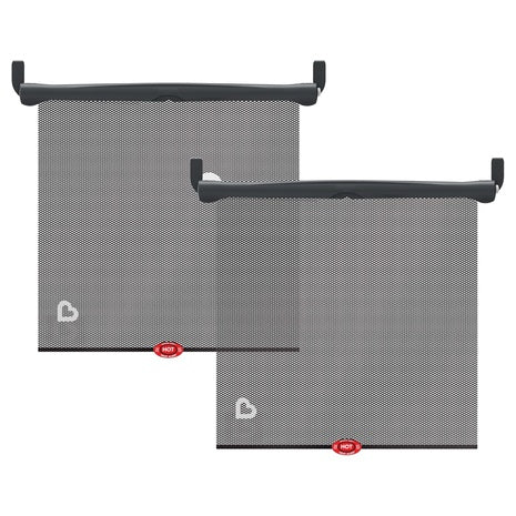 2-Pack Munchkin Brica 17" X 14" Car Window Roller Shade