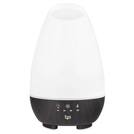 HealthSmart 500ML Essential Oil Diffuser With Timer & LED Lights