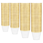200 Gold Plastic Cups