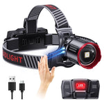 LED Rechargeable Head Lamp w/ 6 Modes