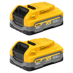 2-Pack DeWalt 20V MAX XR POWERSTACK 3.5Ah Batteries