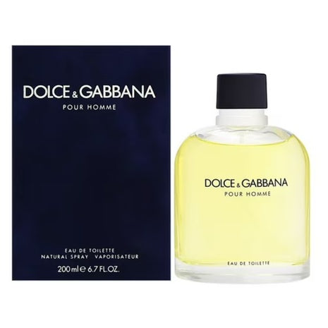 6.7oz (M) Dolce & Gabbana Pour Homme Men's Eau De Toilette