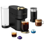 Breville Nespresso Festive Vertuo Pop+ Deluxe Coffee and Espresso Maker w/ Milk Frother