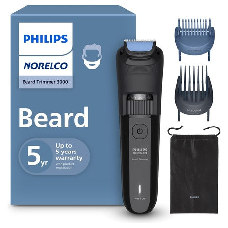 Norelco Philips 100% Waterproof Beard Trimmer