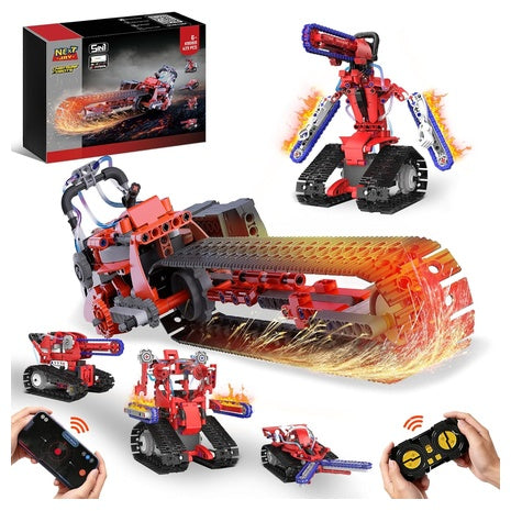 5-in-1 STEM Robot Building Kit