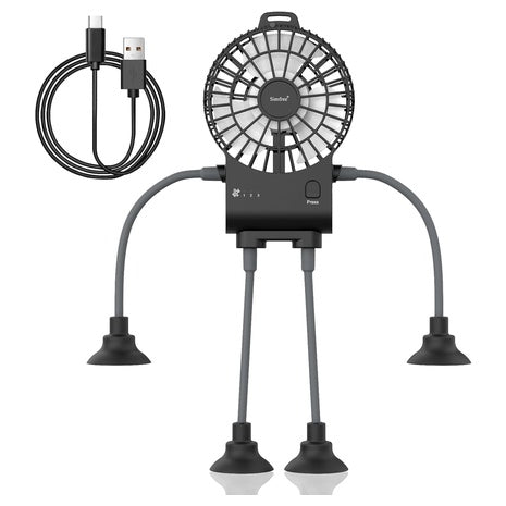 Portable Rechargeable Hands-Free Fan
