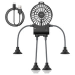 Portable Rechargeable Hands-Free Fan