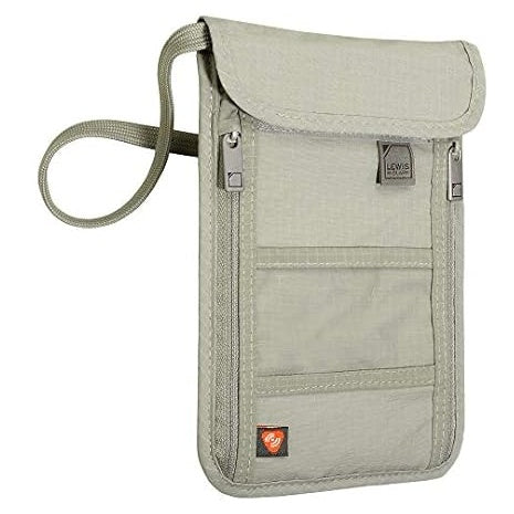 Lewis N. Clark RFID Blocking Stash Neck Wallet