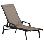 Flash Furniture Brazos Adjustable Chaise Lounge Chair With Arms