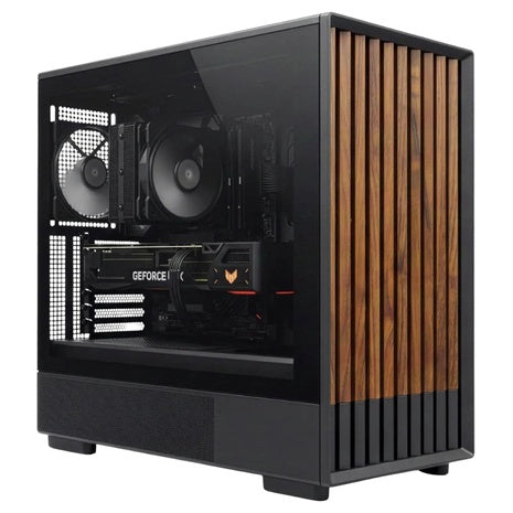 Zalman P10 NAMU Walnut Wood MATX Mini Tower PC Case