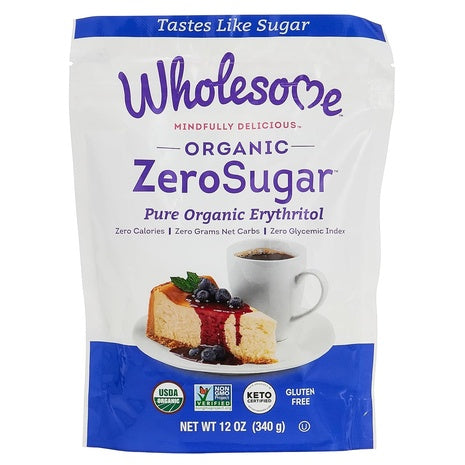 8-Pack Wholesome Organic Erythritol Sweetener
