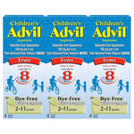 3-Pack Advil Children’s Dye-Free Ibuprofen Oral Suspension