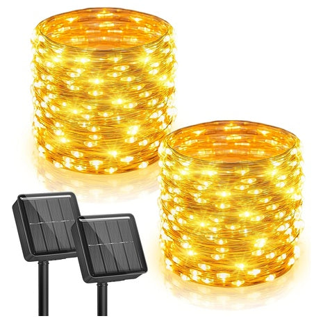 132’ Solar Fairy String Lights