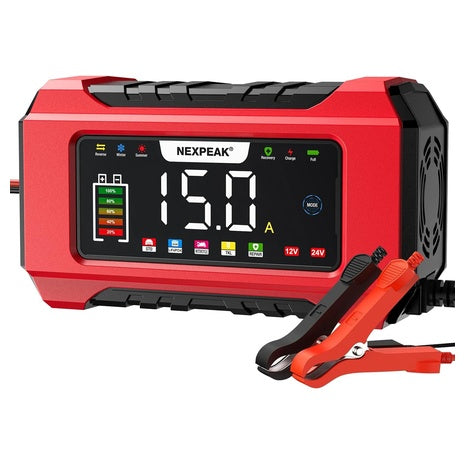 12V/24V Smart Car Battery Charger