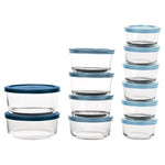 24-Piece Art & Cook Glass Food Storage Set (2 Colors)