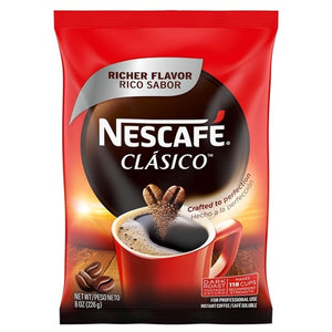 Nescafe Clasico Dark Roast Instant Coffee (8 oz)