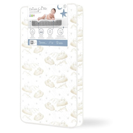 Dream On Me Twilight Coil Inner Spring Crib & Toddler Mattress