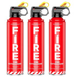3-Pack Compact Fire Extinguishers