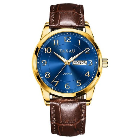 Men's Leather Watches (12 Styles)
