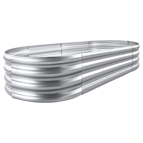 Galvanized Raised Garden Bed Planter Box Kit (4' X 2' X 1')