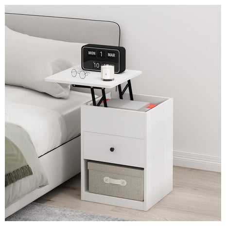 Furinno Lift Top Nightstand