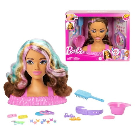 Barbie Doll Styling Head with 20 Accessories