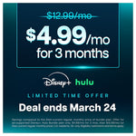 Disney+ & Hulu Bundle
