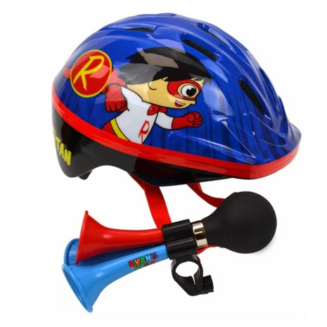 Ryan's World Red Titan Triple Horn Kids' Bike Helmet
