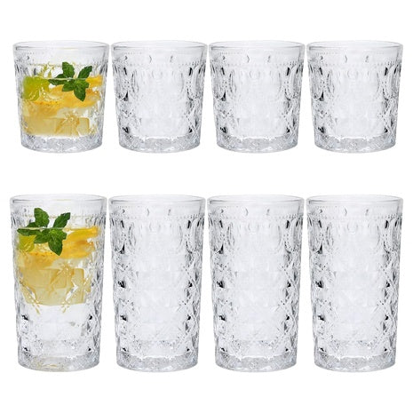 8-Piece Drinking Glasses Set