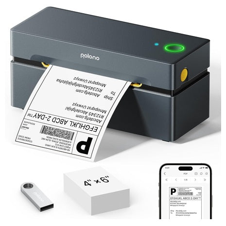 Bluetooth Thermal Shipping Label Printer