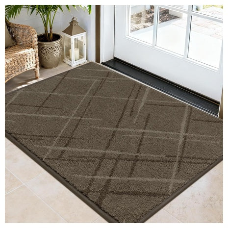 COSY HOMEER 3Ft X 2Ft Low Profile Non-Slip Doormat