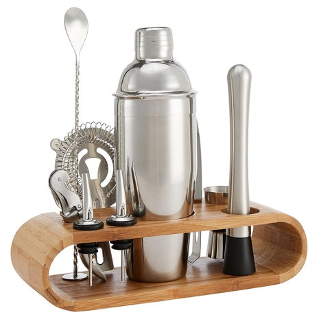 10-Piece Stainless Steel Bar Tools Set