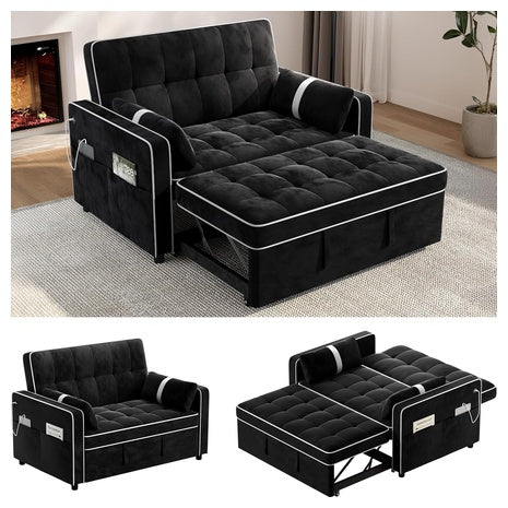 Yaheetech 3 In 1 Convertible Sofa Bed