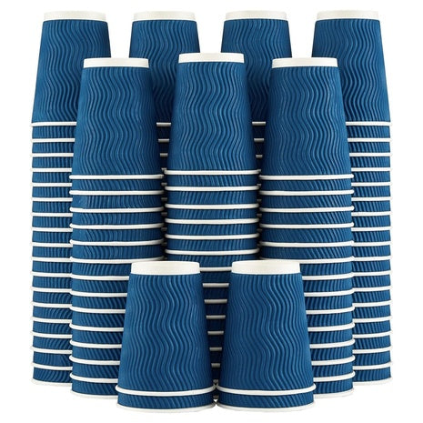 120 12oz Disposable Paper Coffee Cups