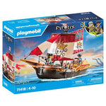 101-Piece Playmobil Pirate Ship Toy Set