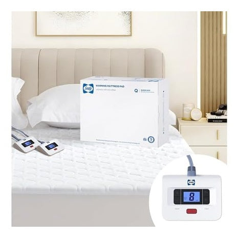 Sealy Luxury Quilted Heated Mattress Pad